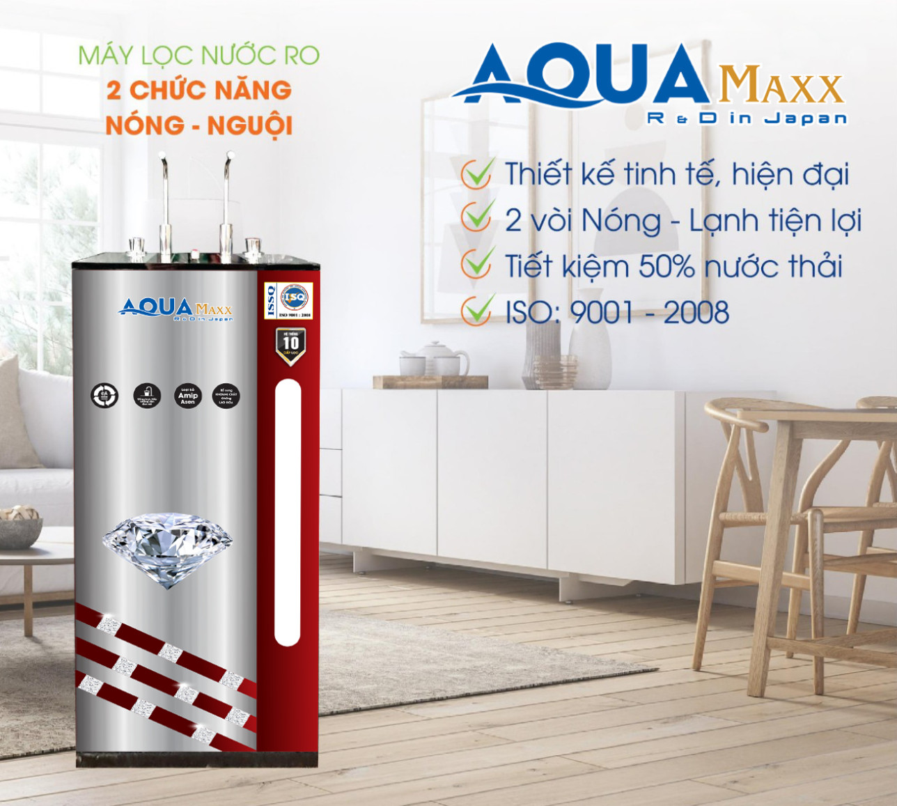 Máy lọc nước Aquamaxx AQ86